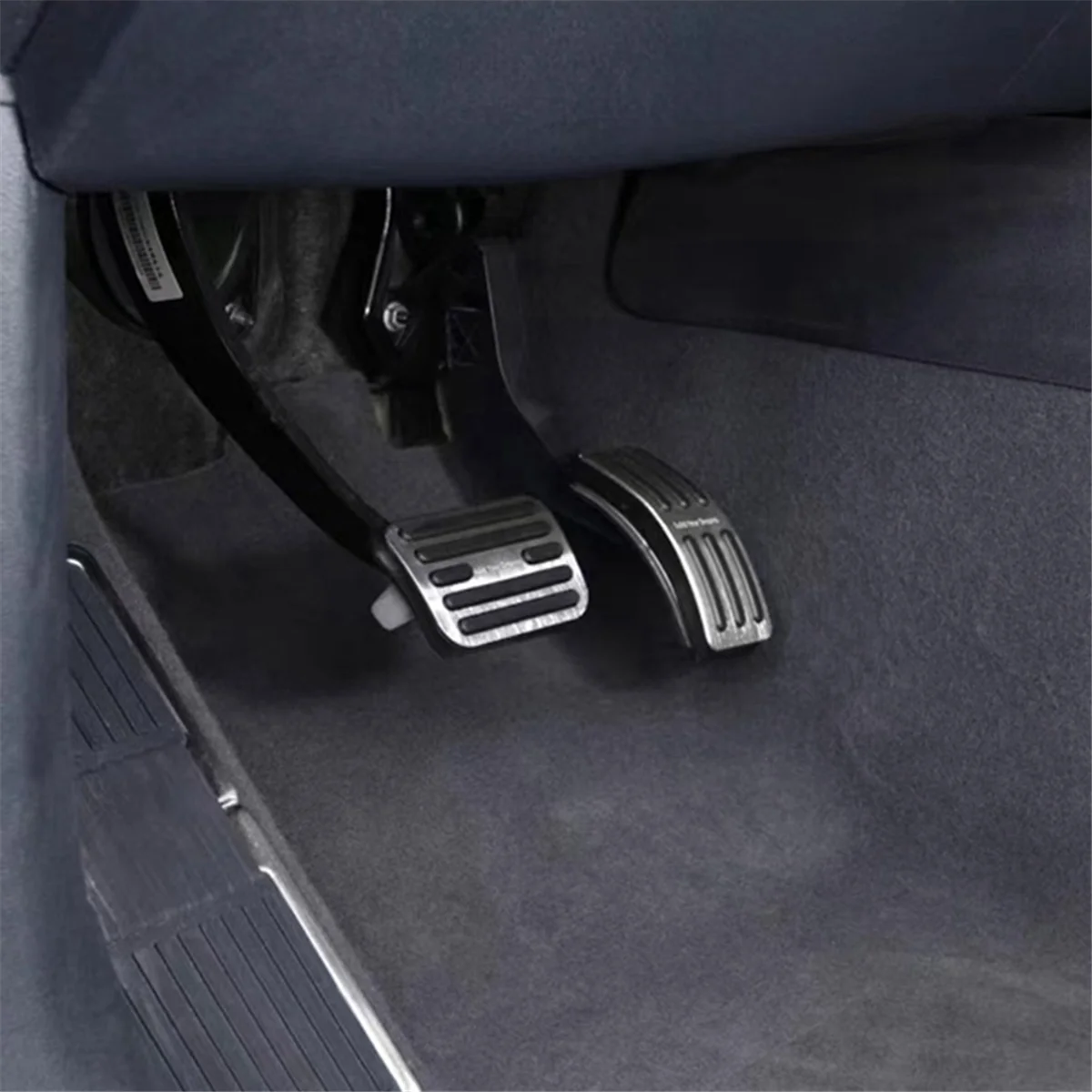 For BYD Shark 6 Aluminum Accelerator Pedal Brake Non-Slip Mat Cover Car Sport Interior Accessories