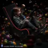 FOLDABLE GAMING CHAIR WITH ONBOARD SPEAKERS 2
