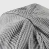 Men Women Hat Solid Color Fashionable Knitted Beanie Hat for Spring Autumn Solid Color Brimless Pile Hat with for Weather 4