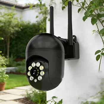 Ease Life APP Upgraded Black 5G Security Camera with Ease Life APPColor Night Vision Motion Detection Tracking IndoorOutdoor WiF 1