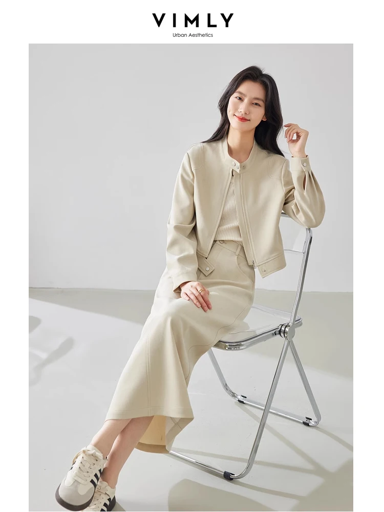 Bibiy SKIRT JACKET ジャケット 2点 Fukkura poplin bomber jacket