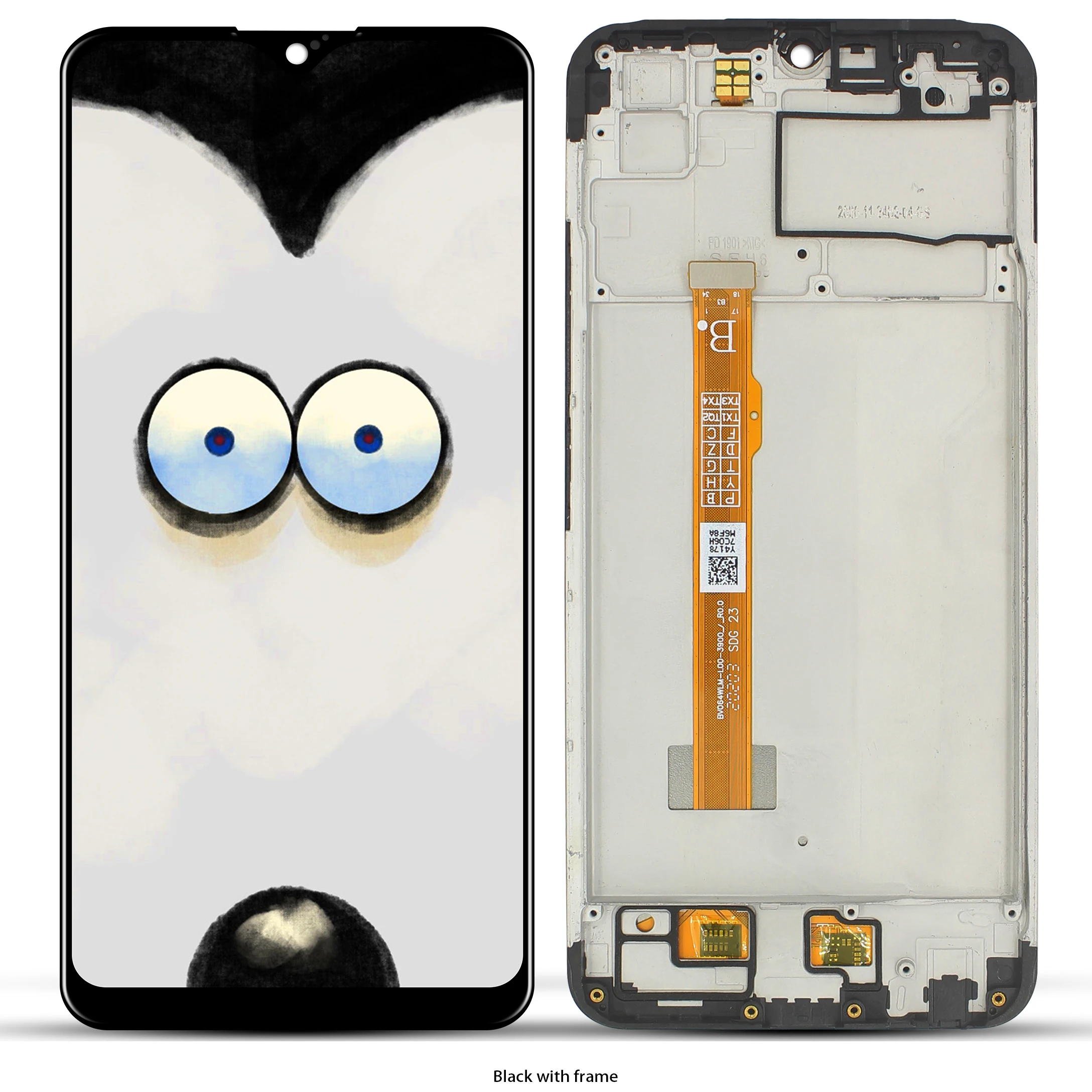Tela LCD com substituição de quadro, digitalizador de toque, montagem para VIVO Y12, Y3, Y17, Y11, Y15, U3X, U10, 2019, 6,35
