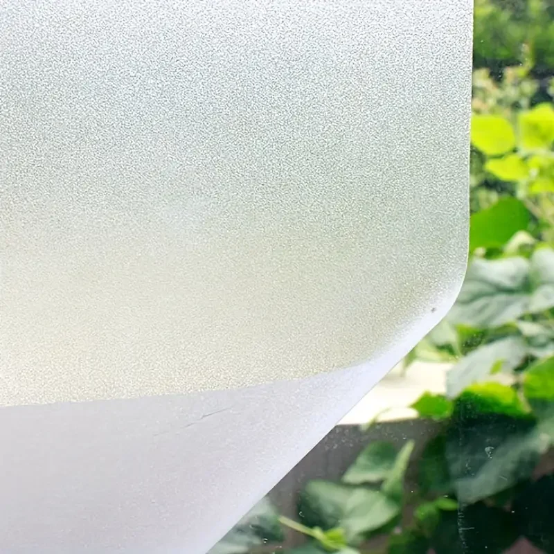 Window Film Window film frosted glass privacy film glue-free bathroom static sticker sunshade heat insulation home wall sticker