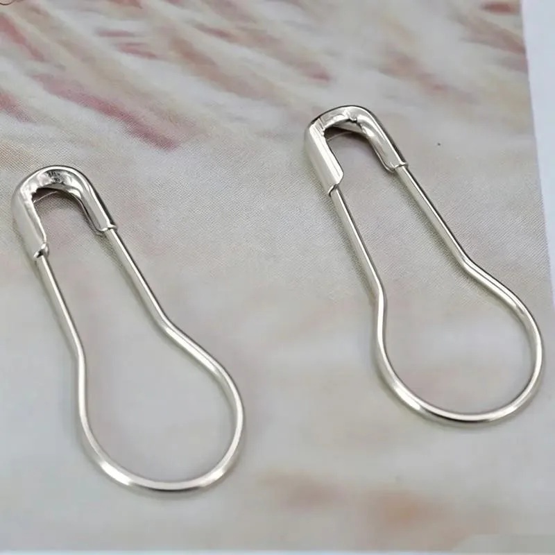 200개 조롱박 안전핀, 조롱박 모양 헤드, DIY 공예 프로젝트 의류 라벨 고정, 내구성 있는 철 소재