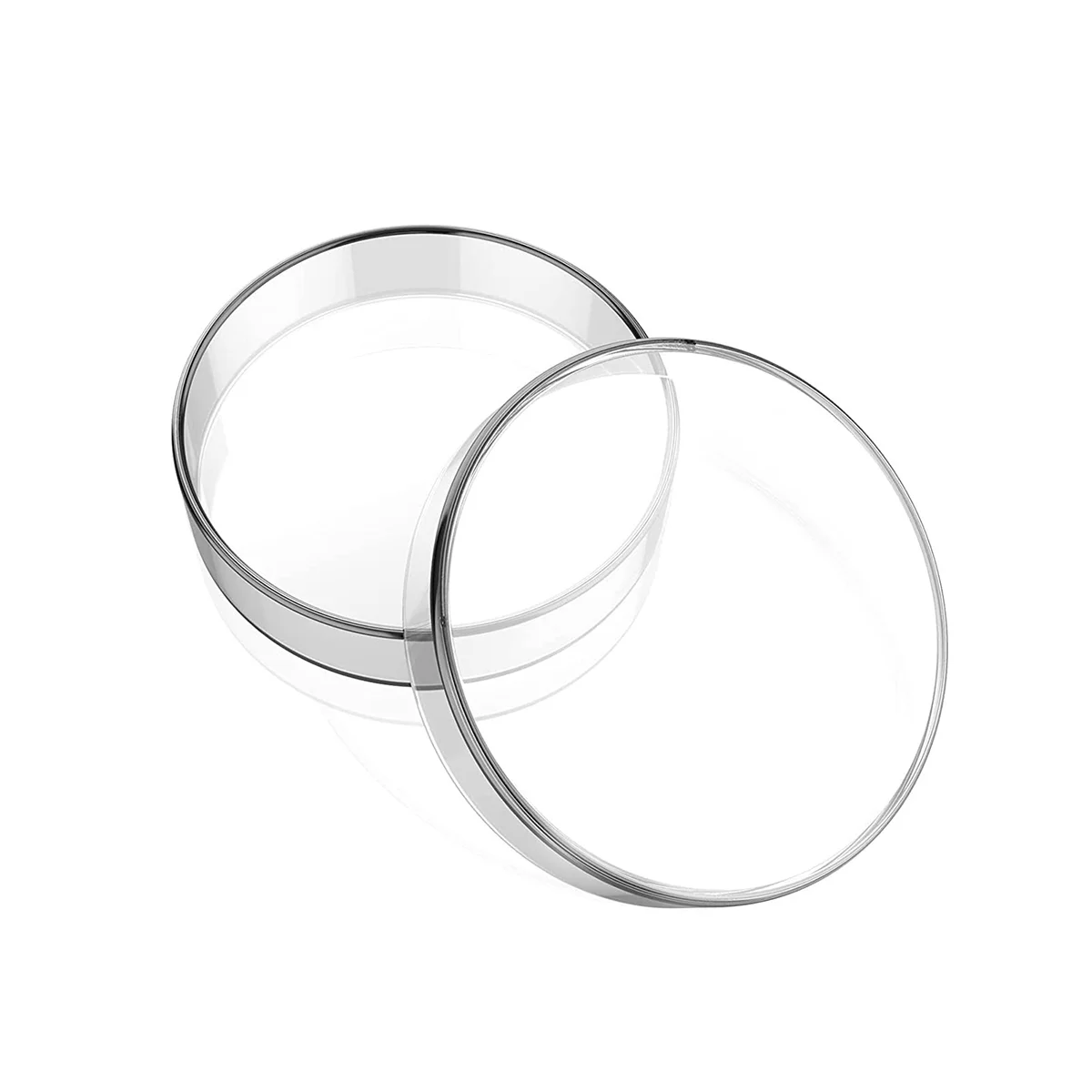

100 mm Glass Petri Dishes, 10 Pcs Autoclavable Lab Petri Plates with A Inoculation Loop, Autoclavable and Reusable