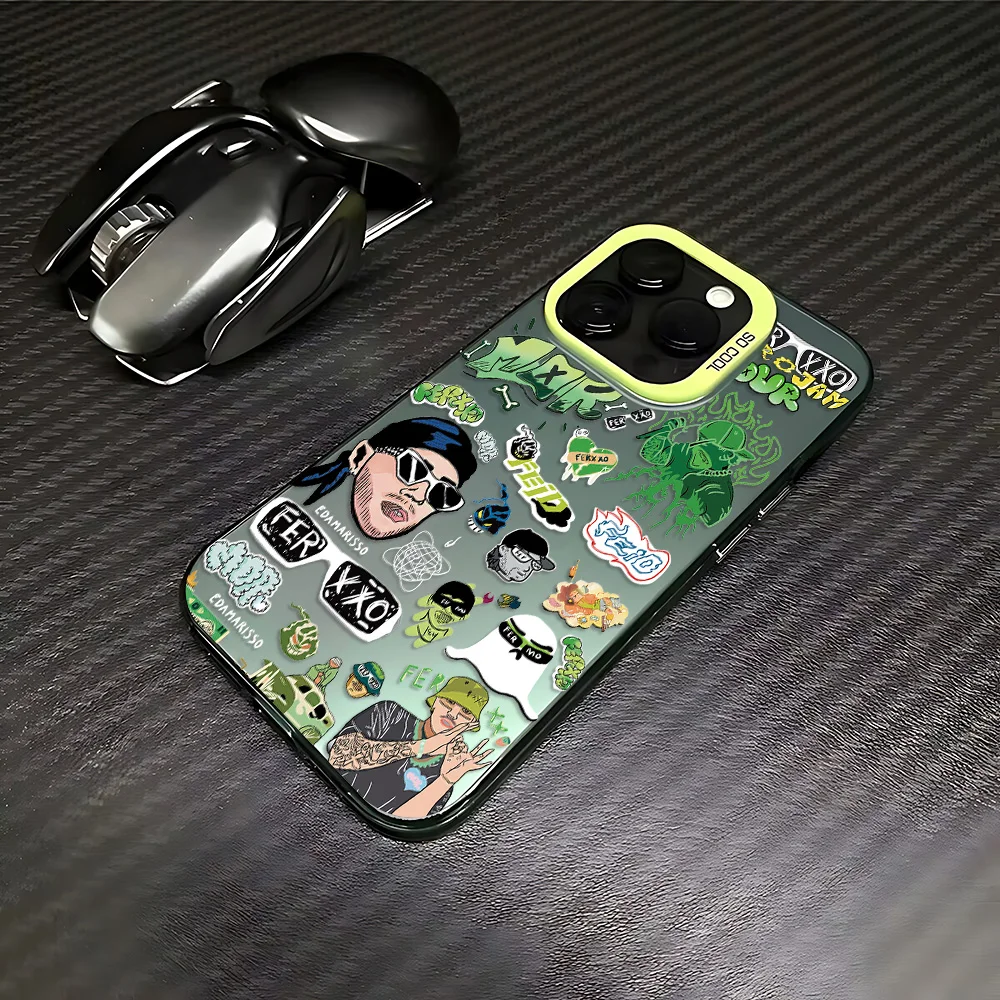 Feid Nitro Jam Ferxxo Anti-Fall Matte Phone Case