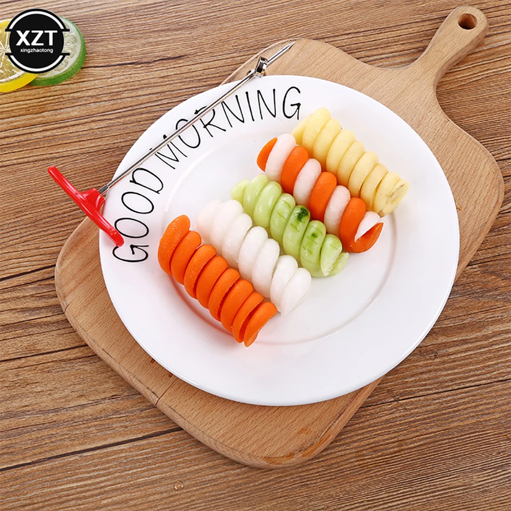 Vegetables Spiral Knife Potato Carrot Cucumber Salad Chopper Easy Spiral Screw Slicer Cutter Spiralizer Kitchen Tools 1pc kitchen gadgets