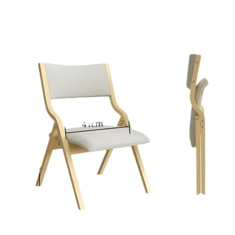 Dining Chair X&D Backrest Chair Household Nordic Minimalist Sofa Without Floor Portable Folding Chair Leisure Dining Table
