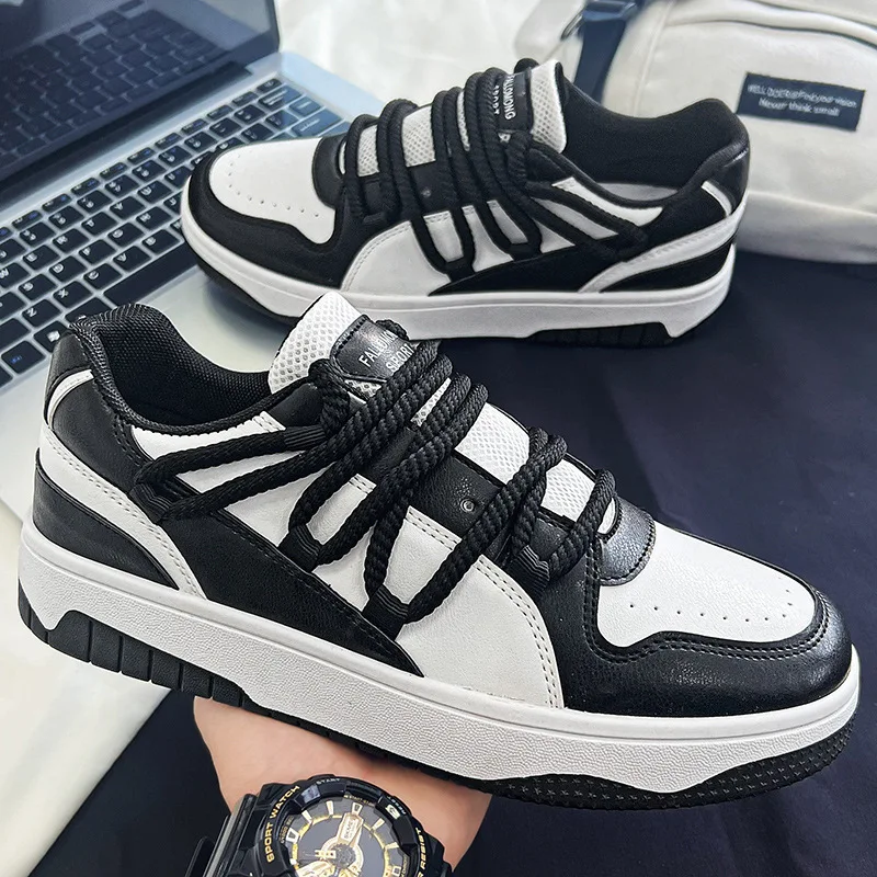 

Shoes for Men Hip Hop Retro Skateboard Shoes Luxury Brand Sneakers 2023 Autumn New Casual Shoe Light Comfortable Vulcanize Shoes