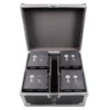 Fieryzeal Flight Case Gator Cases for (4) Cold Flame Electronic Spark Machine G-Tour Style Case With Wheels Big Size Fly Case 2