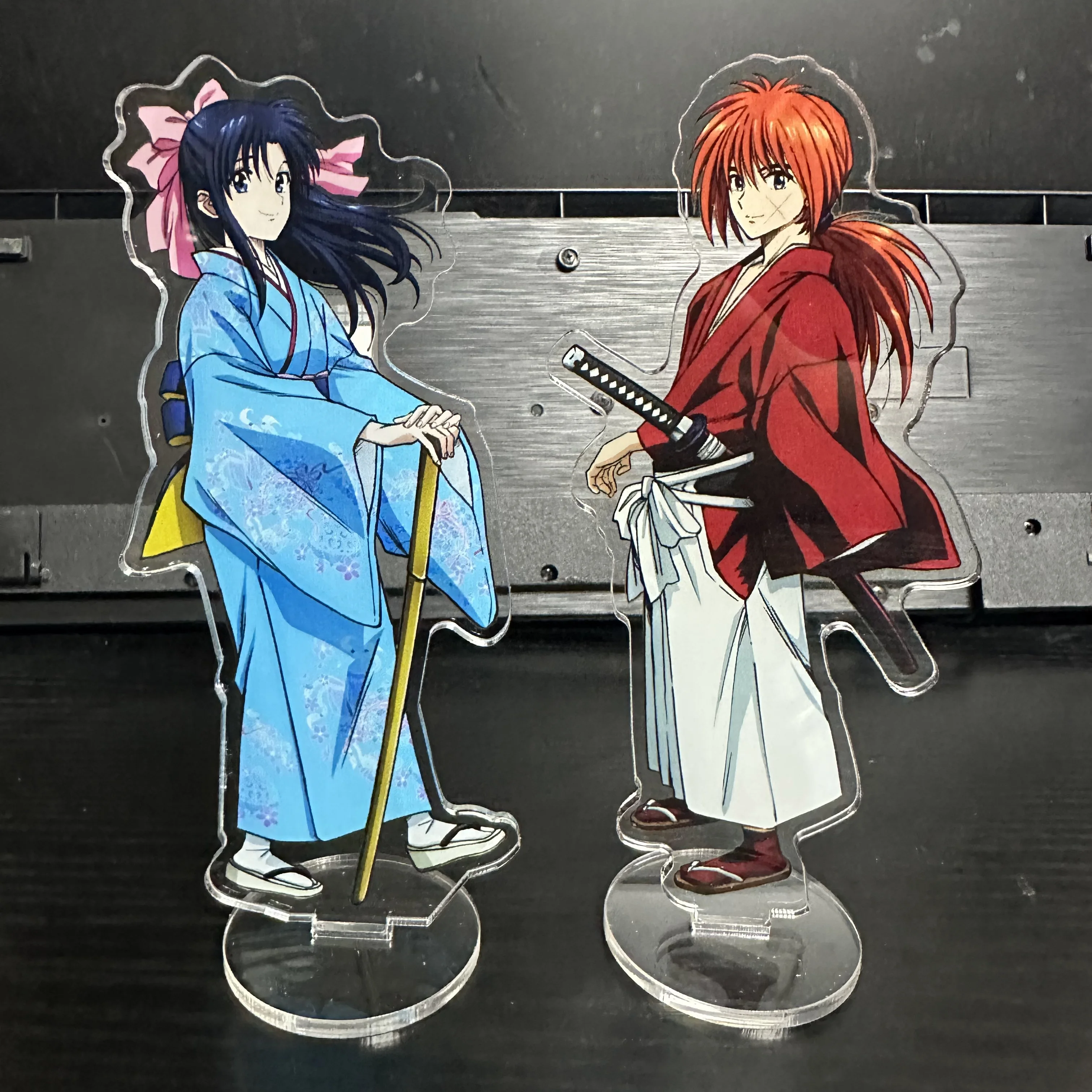 【専用】 KENSHIN 生写真 #004 #005 コンプセット 15CM Anime Rurouni Kenshin Figures HIMURA KENSHIN Myoujin Yahiko