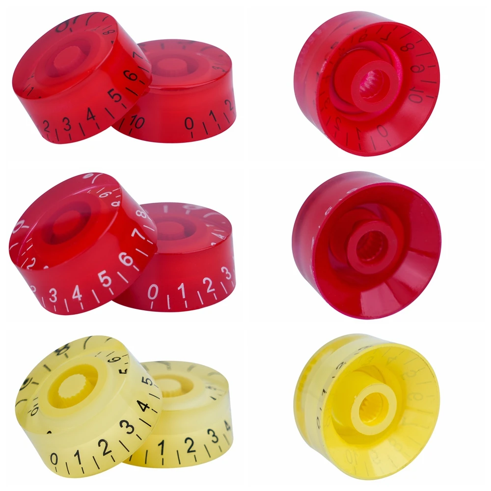 Description Picture 6 of item1pcs guitar volume Knobs Top Hat Knobs Speed Volume Tone Pedal Control Knobs for Electric Guitar Bass 29 Colors