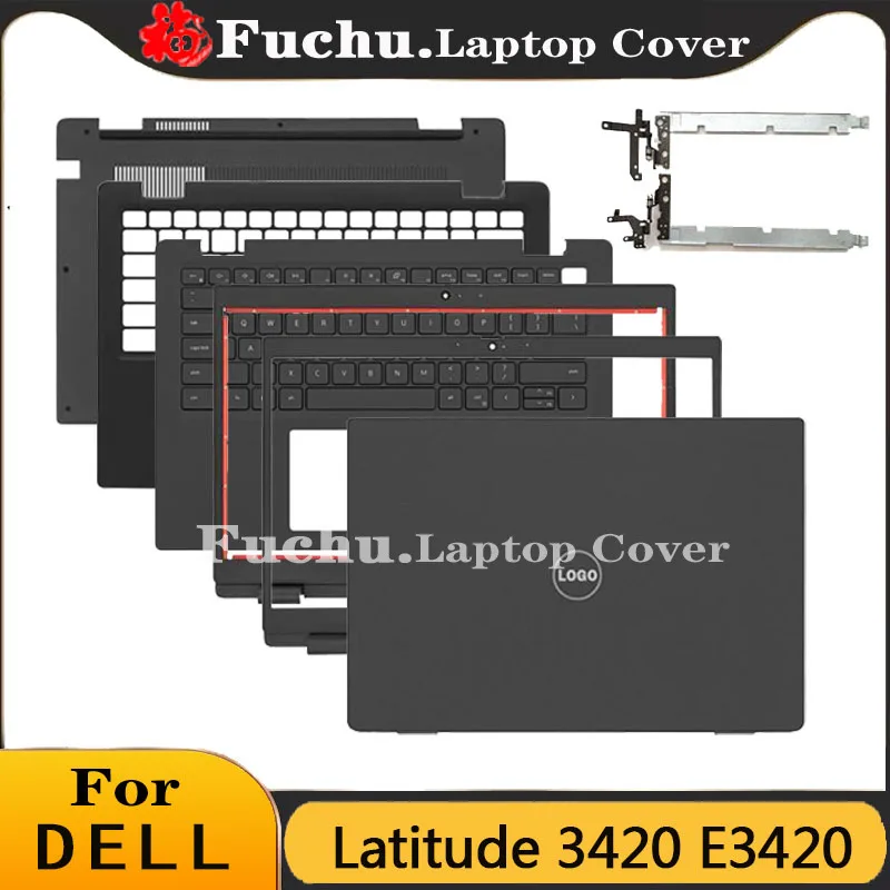 

New Original For Dell Latitude 3420 E3420 Laptop LCD Back Cover Front Bezel Upper Top Palmrest Bottom Case Hinges 03NVYX 02935X