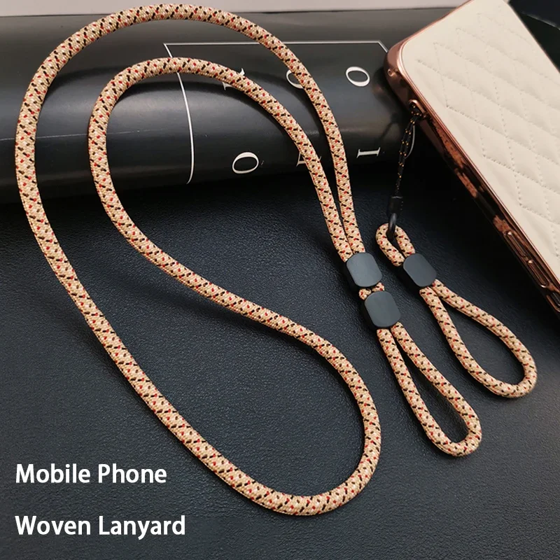 Mobile Phone Lanyard Strap - Wrist Hand Cord with Key Chain for iPhone and Smartphones