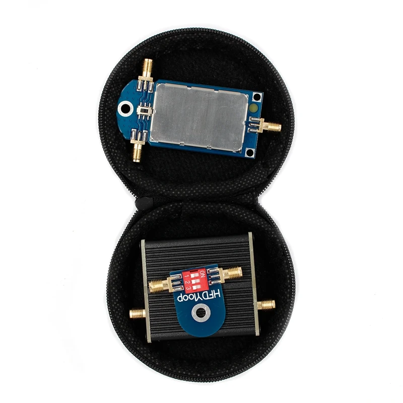 50K-500MHz Allband Active Small Magnetic Loop Antenna Amplifier HF AM FM VHF UHF SDR Receiver Radio mini loop antenna