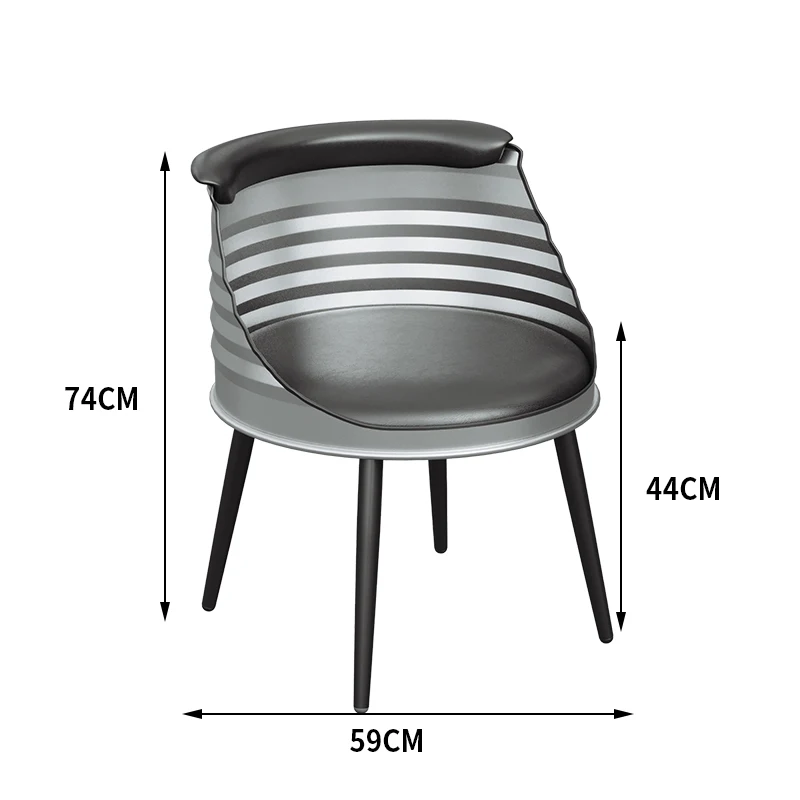 Wrought Iron Card Seat Sofa Combination Cafe Commercial Table and Chair Customization