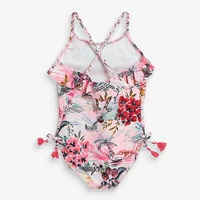 One-piece Baby Swimwear Striped Leopard Print Summer Beach Bikini Toddler Girls Swimsuit Bathing Skinny Baby Girls Swimming Suit 6