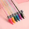 Double Head Nail Art Diamond Embroidery Drill Dot Painting Point Pen With Box Rhinestone Picker Wax Pencil Crystal Handle Tool 5