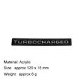 Turbocharged