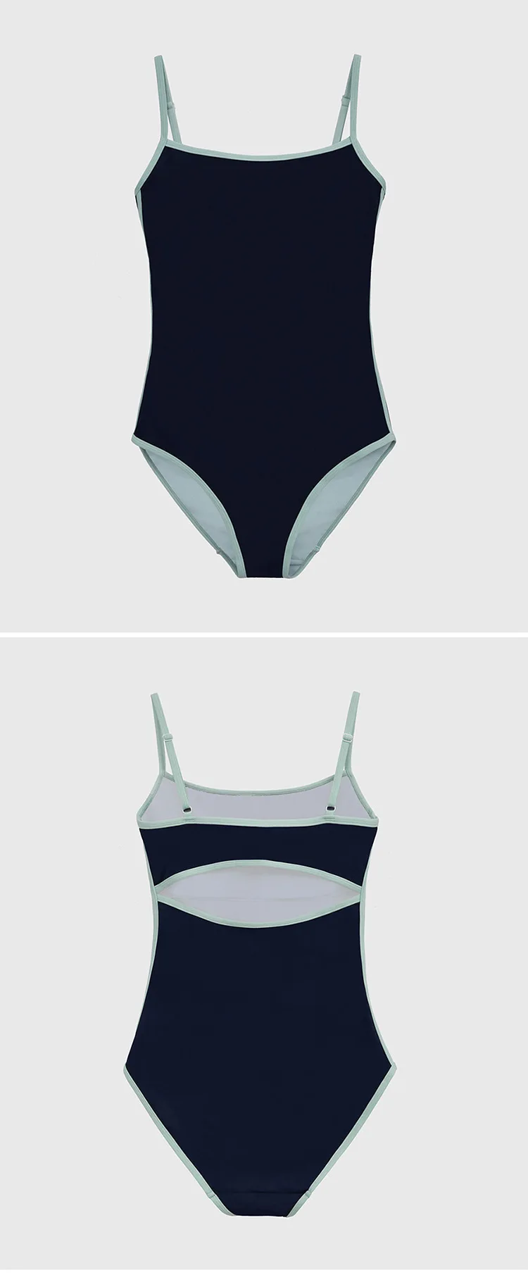 Women's Cut Out Back One Piece Swimwear