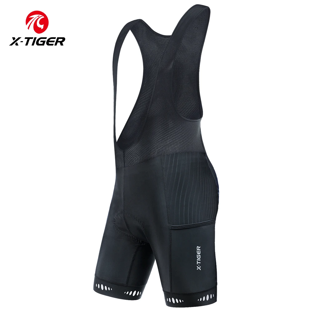 Men's 5D Gel Padded Cycling Shorts with Back Pocket