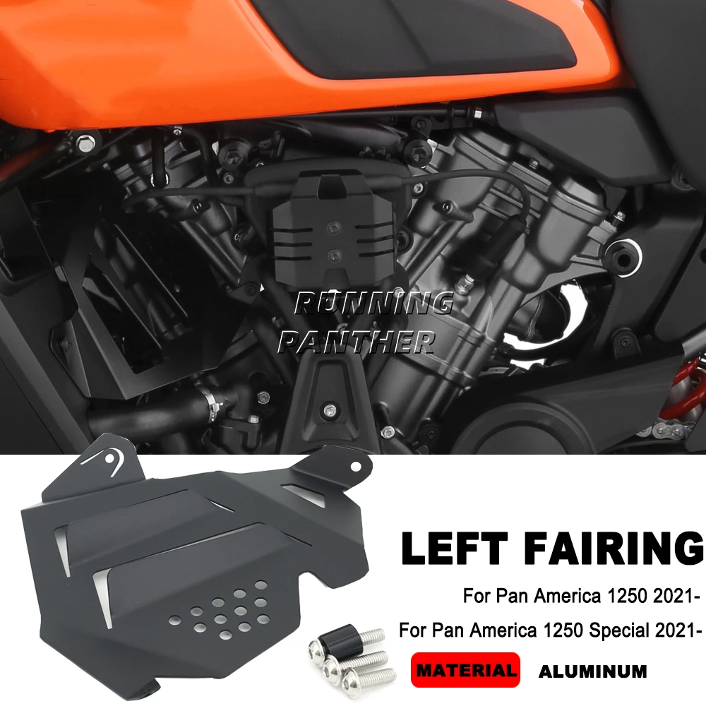 

New Motorcycle Accessories PA1250 PA1250S Left Side Fairing Guard Engine Side Cover For Pan America 1250 Special 1250S 2021 2022