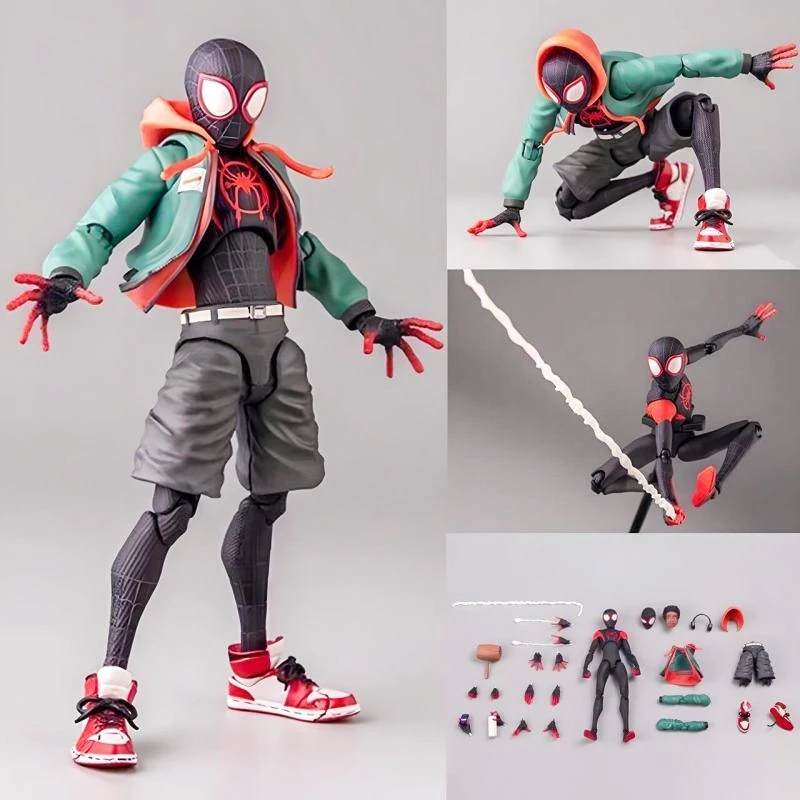

Ml Legends Spider Man Action Figure Across The Spider-verse Sv Spiderman Miles Morales Pvc Figures Action Figurine Birthday Gift