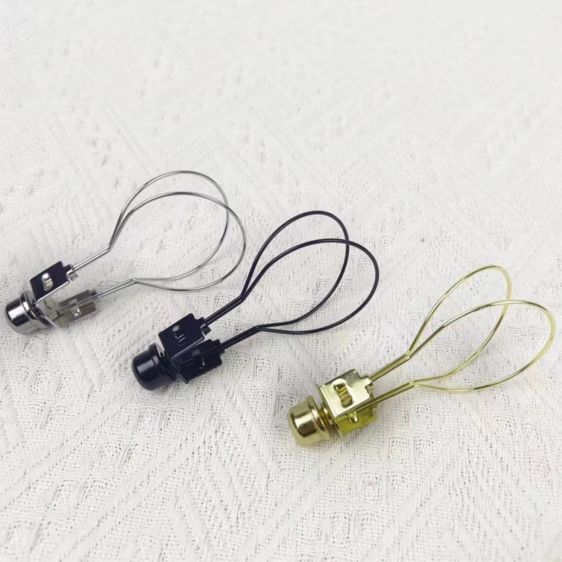 

1Pcs Lamp Shade Lights Bulb Clip Adapter Attaching Finial Top Fitter Parts Bracket Holder For Lighting Standard Size Bulbs