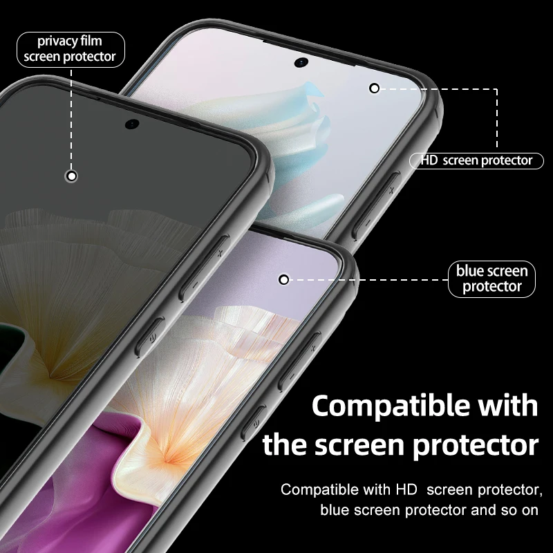 Sleek & Durable Magnetic Wireless Charging Armor Case - Military Grade Shockproof Protection