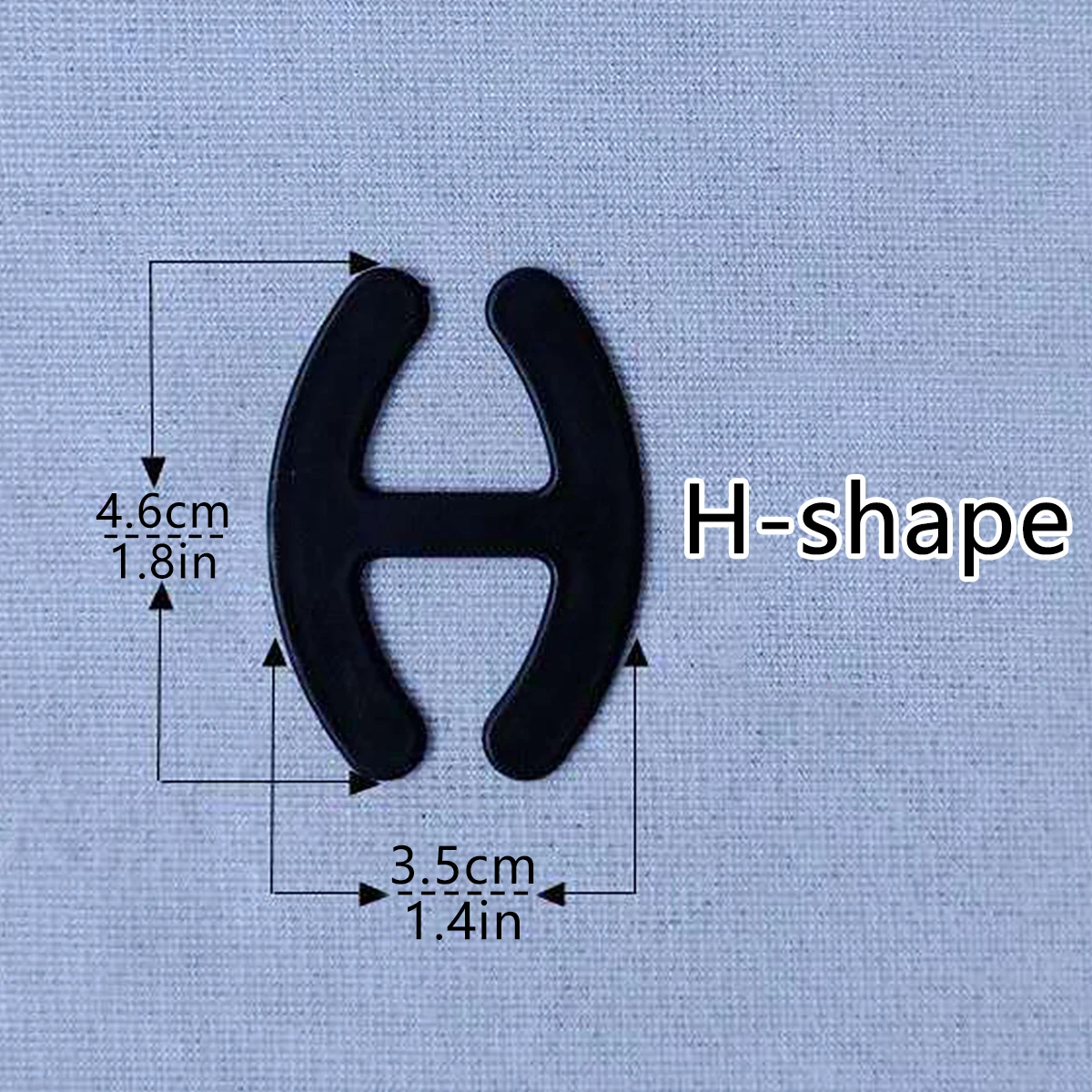 Underwear Anti Slip Buckle Bra Shoulder Strap Cross Strap Buckle Underwear Accessories 4 color H-shaped