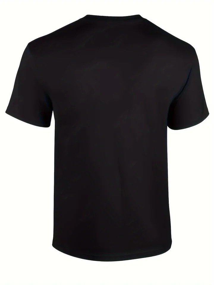 Men Cotton T-Shirt Chase It Tornado Graphic Tee