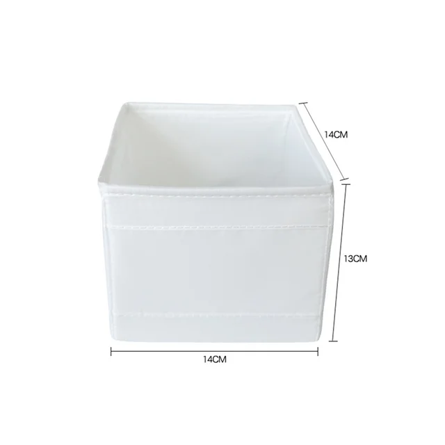 Szekrény Pamut Vászon Ruházat Tároló Kosár Szövet Összecsukható Nagy Hordozható Játékok Napfényes Kosarak Fehér - Image 4