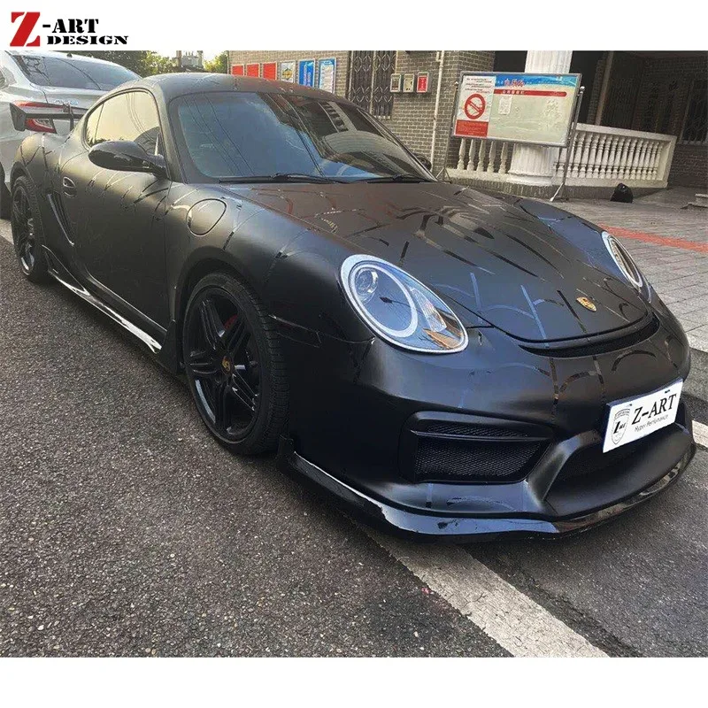 Z-ART 987 GT4 Side Skirts For Porsche 987.2 Cayman Boxster