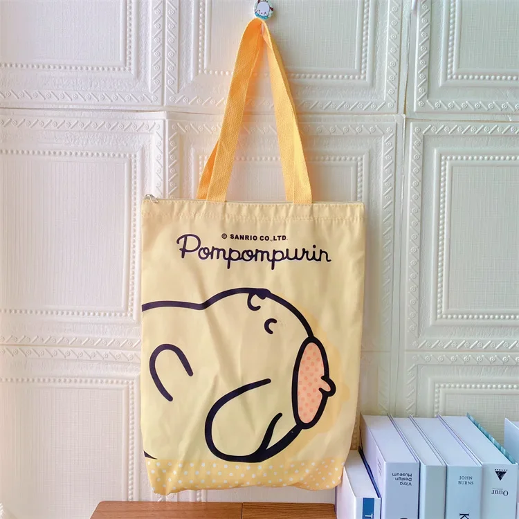 thumbnail image 1 of Sanrio Hello Kitty Kuromi Cinnamoroll bolso de compras hombro portátil bolsa de tela de protección ambiental Anime Kawaii lindos regalos, 1 of 5