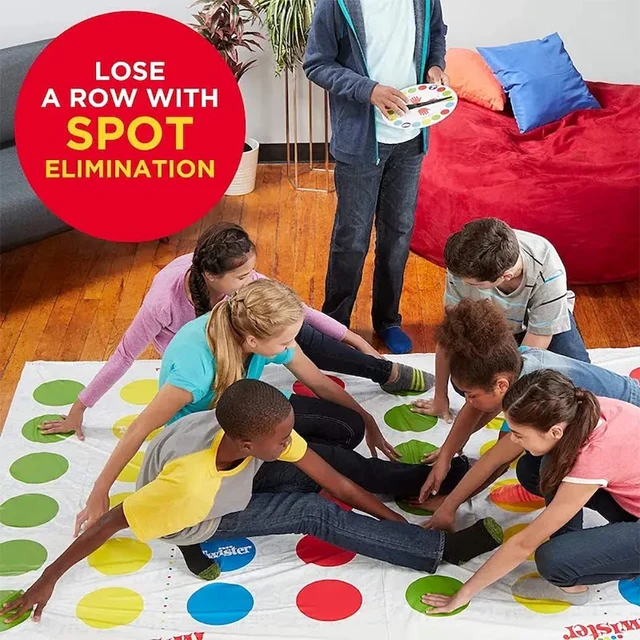 Twist Game Funny Kid Family Body Twist Move Mat Board Game Party Fun Board Games Party Game Family Game 3