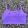 Sexy Backless Sports Bra Gym Workout Top Thin Slings Yoga Vest High Impact Fitness Bralette Crop Top Running Tight Underwear 5