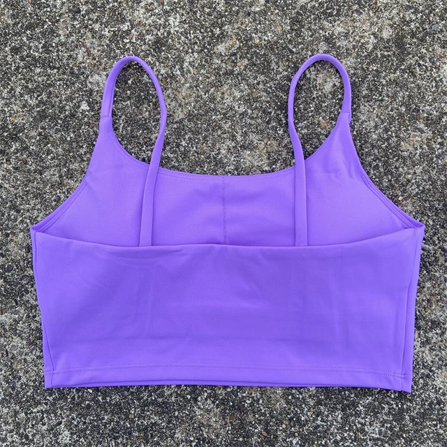 Sexy Backless Sports Bra Gym Workout Top Thin Slings Yoga Vest High Impact Fitness Bralette Crop Top Running Tight Underwear 5
