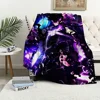 Anime Sung Jinwoo Blanket Plush Nap Sofa rug for Living S-Solo L-Leveling Room Office Bedroom Birthday Home Travel Kid Gifts 1