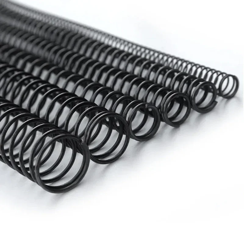 Compression Spring Black Steel Pressure Length 305mm Wire Diameter 0.3-6mm OD 3-60mm