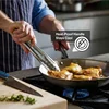 Misen 5-Ply Stainless Steel Cookware Set: 3 QT Stainless Steel Saucier with Lid, Saute Pan with Lid & 10" Frying Pan 5
