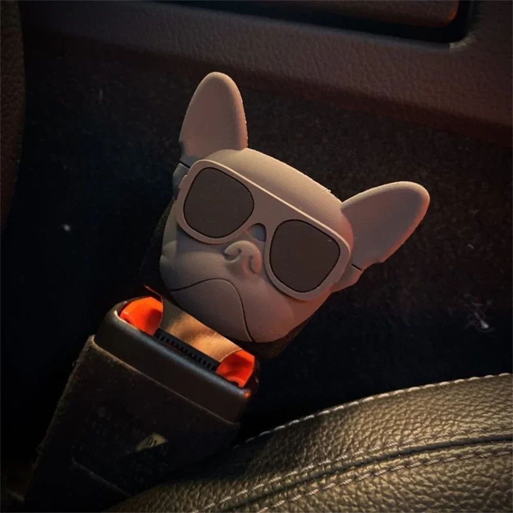 Sicherheitsgurt-Clip, Bulldogge, Warnung, Klangbefestigungsclip, Sicherheitsgurt-Schnalle, Clip für Auto – Detail 6