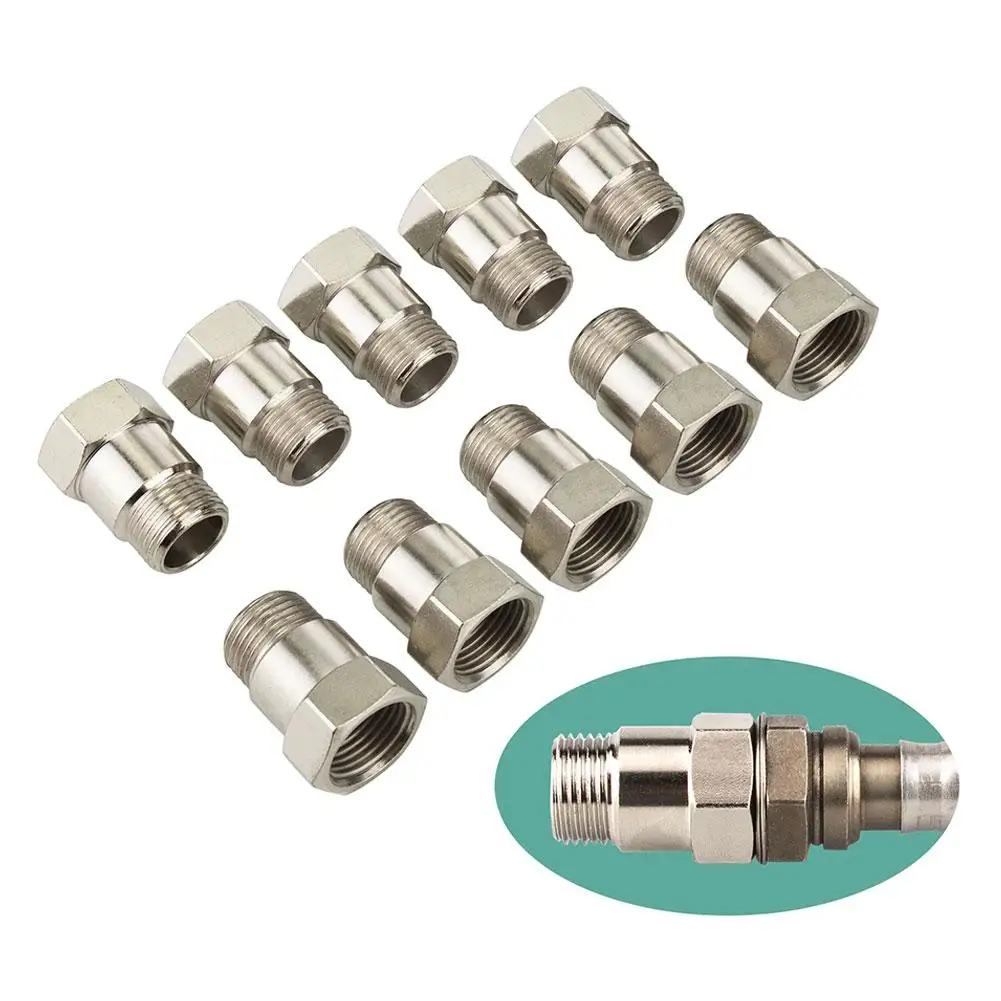 32mm Universal M18x1.5 O2 Oxygen Sensor Connector Test Pipe Hexagon Extension Adapter Accessories 5