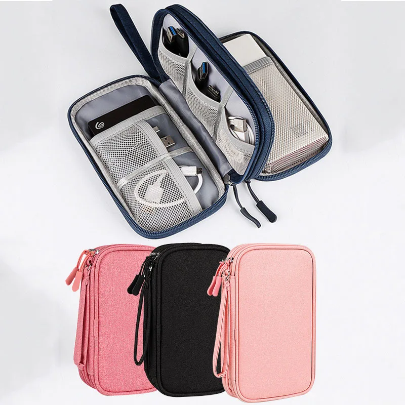 DigitalProductStorageBagPortableTravelCableManagementCable