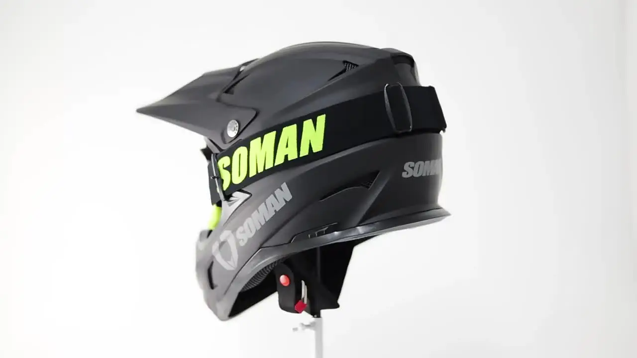 soman-M11 オフロードヘルメットバイク ラリーヘルメット 男女兼用