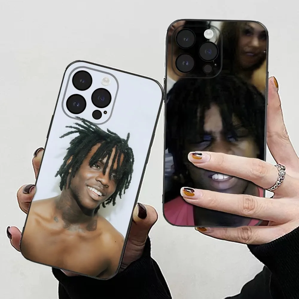 Фото Чехол для телефона Chief-Keef Rapper для iPhone 15,14,13,12,11 Plus,Pro,Max,XR,XS,X,7,8 Plus,SE, мягкий черный мини-Чехол №1