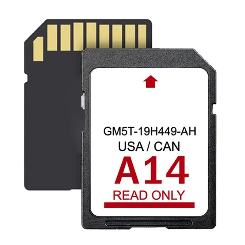 최신 2023 A14 네비게이션 카드 GM5T-19H449-AH GPS 지도 업데이트..
