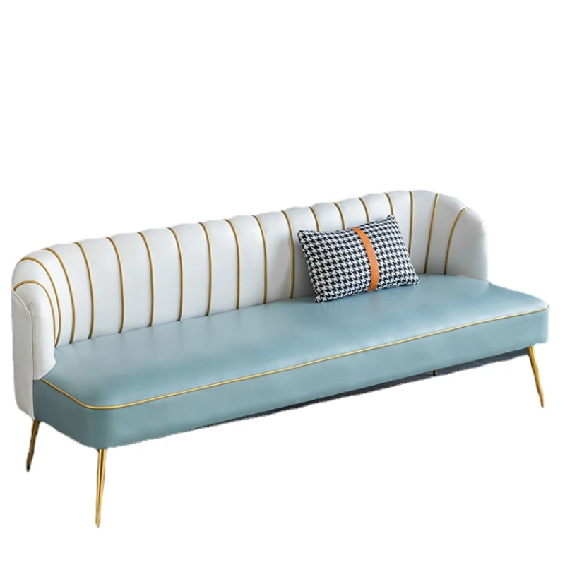 

YY Light Luxury Living Room Simple Beauty Salon Clothing Store Double Small Sofa