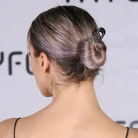 15cm U-Shaped Hair Fork Elegant Golden Silver-color Alloy Long Thick Hair French Hairpin Stick Women Girls Hair Accessories 6