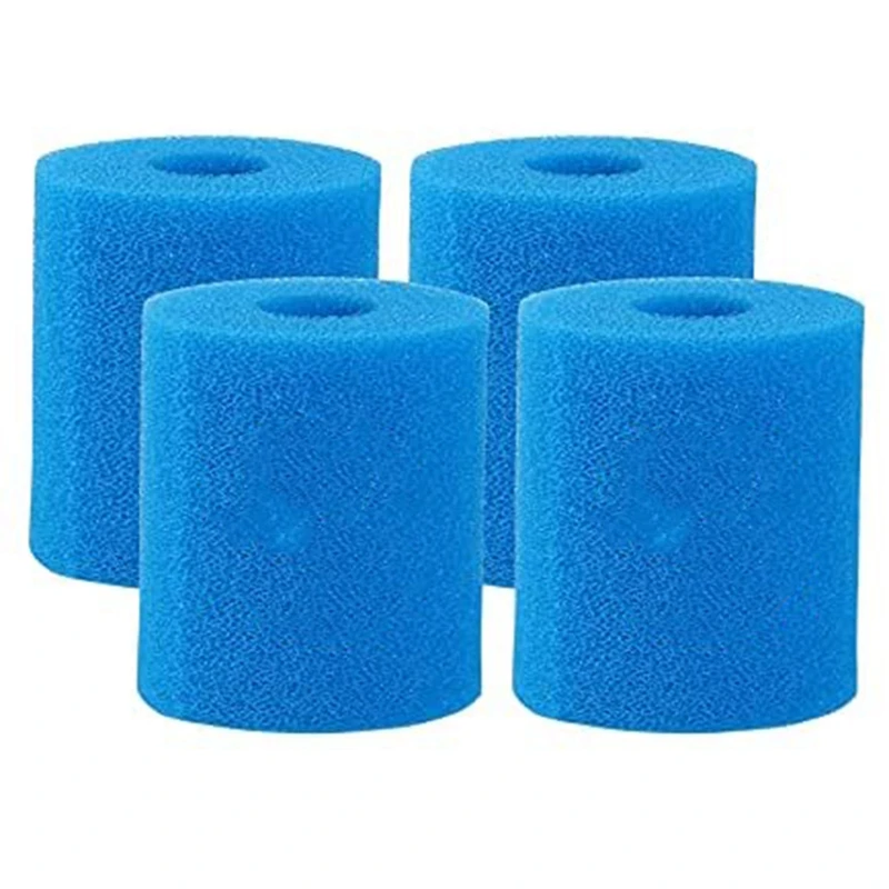 4Pack Typ I Pool Filter Patrone Schwamm Für Bestway/Intex Pool Pumpe,  schwimmen Pool Filter Mehrweg Waschbar Pumpe Schwamm - AliExpress