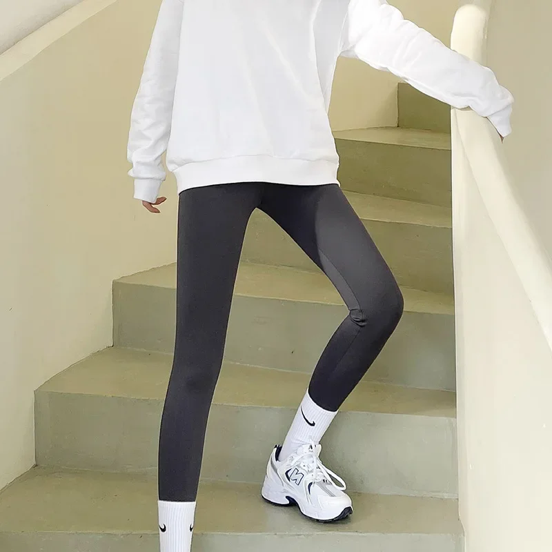Winter Warm Leggings Women Waist Tummy Thin Leggings Sexy Pants Push Up Fitness Mesh Leggins Seamless Pants High Waist Mujer
